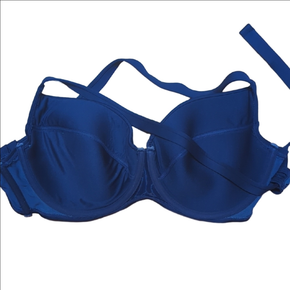 La Vie En Rose Deep Blue Bikini Set - Picture 6 of 9